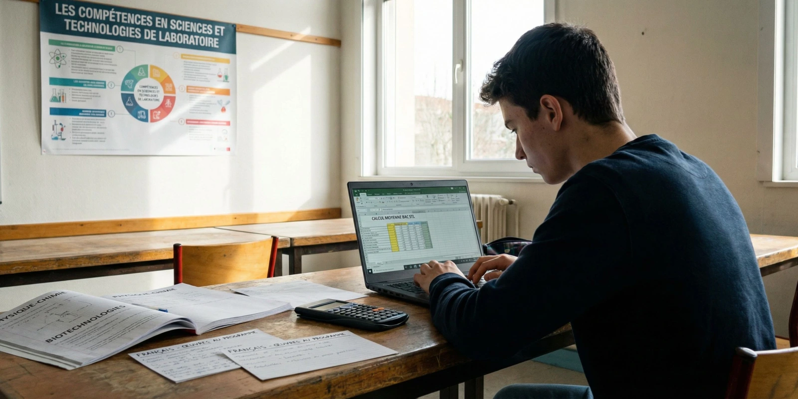 Simulateur Bac STL : Calcule Ta Moyenne et Tes Points d'Avance (Outil Gratuit)